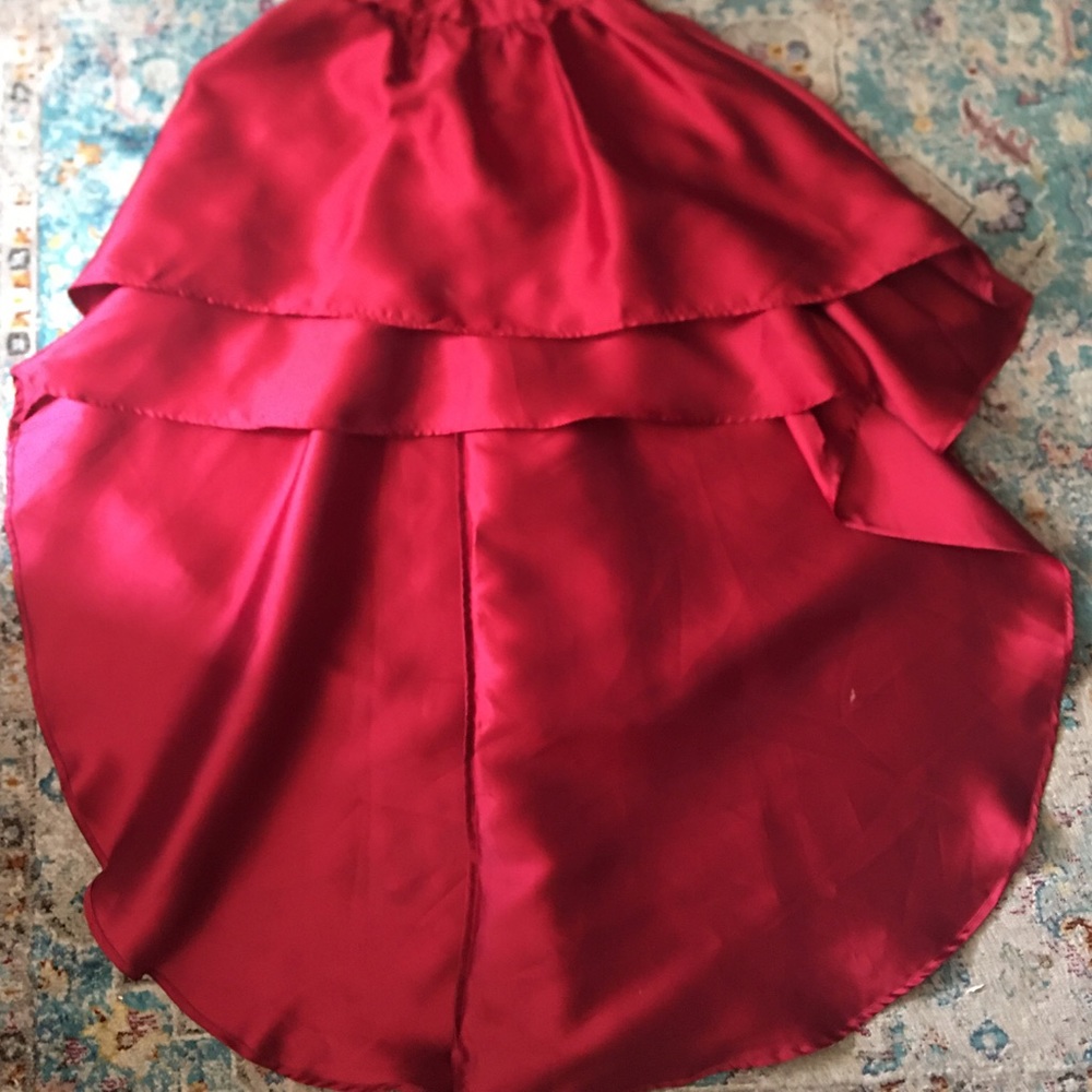 Red Layered Dress